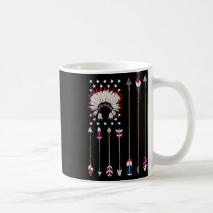 Ureinwohner Amerikanischer Indianer 4. Juli Indige Kaffeetasse
