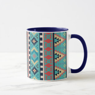 Ureinwohner-Aztekemuster Tasse