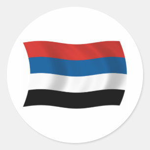 Ureinwohner Colombias Flagge Aufkleber