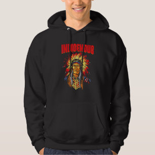 Ureinwohner der amerikanischen Ureinwohner Rote Ha Hoodie