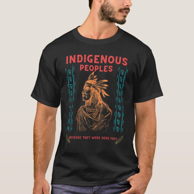 Ureinwohner des amerikanischen Mutterlandes T-Shirt (Vorderseite)