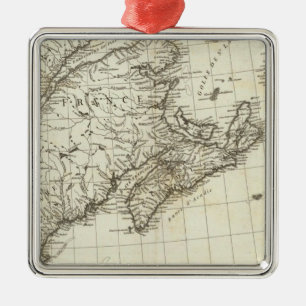 Ureinwohner-Dörfer in Kanada Silbernes Ornament