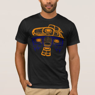 Ureinwohner-Kunst: Tlingit Thunderbird T-Shirt