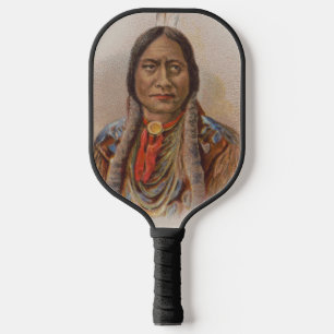 Ureinwohner: Lakota Sitting Bull, Werbeaufnahme Pickleball Schläger