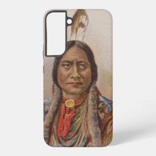 Ureinwohner: Lakota Sitting Bull, Werbeplakat für Samsung Galaxy Hülle