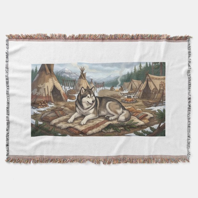 Ureinwohner Malamute   Decke (Vorderseite)