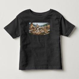 Ureinwohner Malamute   Kleinkind T-shirt