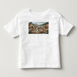 Ureinwohner Malamute   Kleinkind T-shirt
