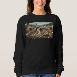 Ureinwohner Malamute   Sweatshirt