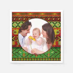 Ureinwohner-Spant III + Ihr Foto u. Ideen Serviette