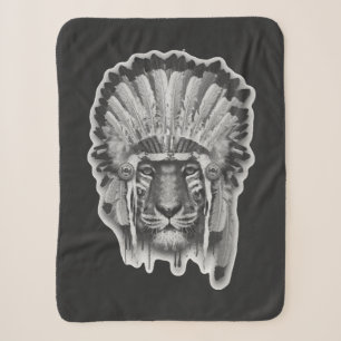 Ureinwohner-Tiger-Leiter Sherpadecke