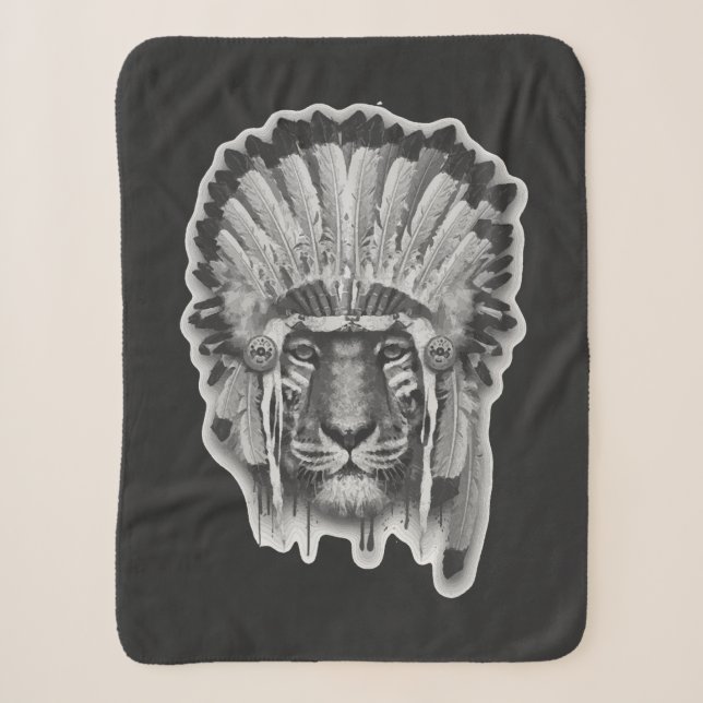 Ureinwohner-Tiger-Leiter Sherpadecke (Vorderseite)