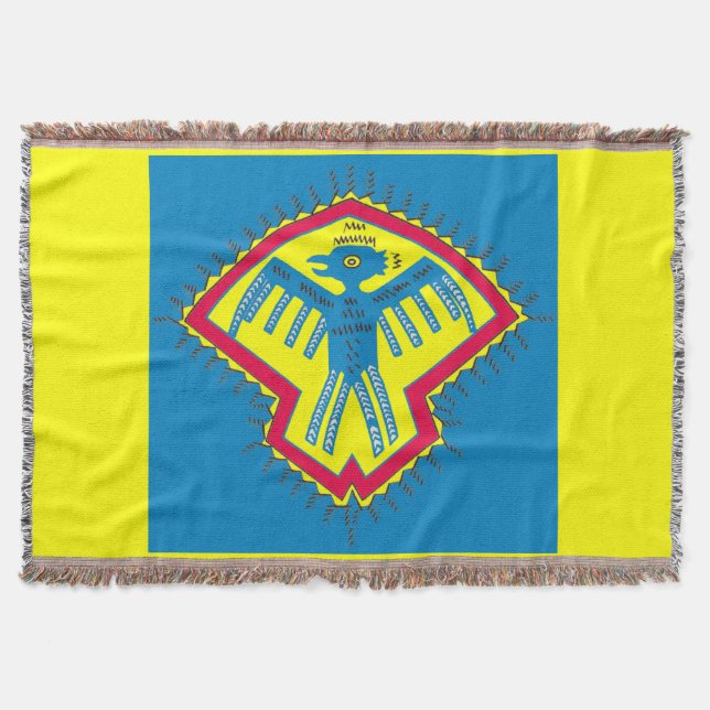 Ureinwohnervogel Decke (Vorderseite)