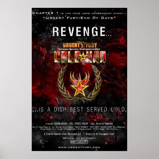 Urgent Fury Guerre froide Poster colossal (Devant)