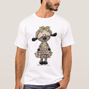 Urgöttliches Lamm-Gott segne dich Mutterschaf T-Shirt