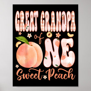 Urgroßvater von One Sweet Peach 1. Geburtstagsmädc Poster