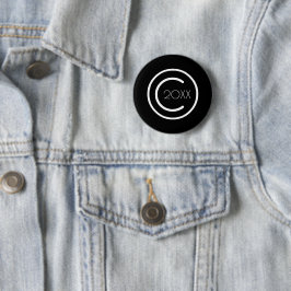 Urheberrecht selbst Modernes Typografisches Schwar Button