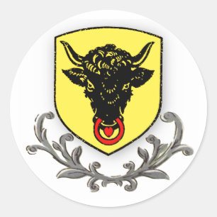Uri Runder Aufkleber