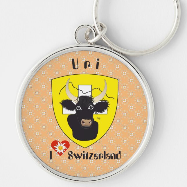Uri - Schweiz - Suisse - Svizzera Schlüsselger Schlüsselanhänger (Vorne)