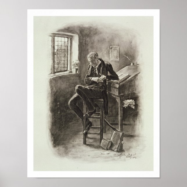 Uriah Heep von 'Charles Dickens: Ein Geschwätz übe Poster (Vorne)