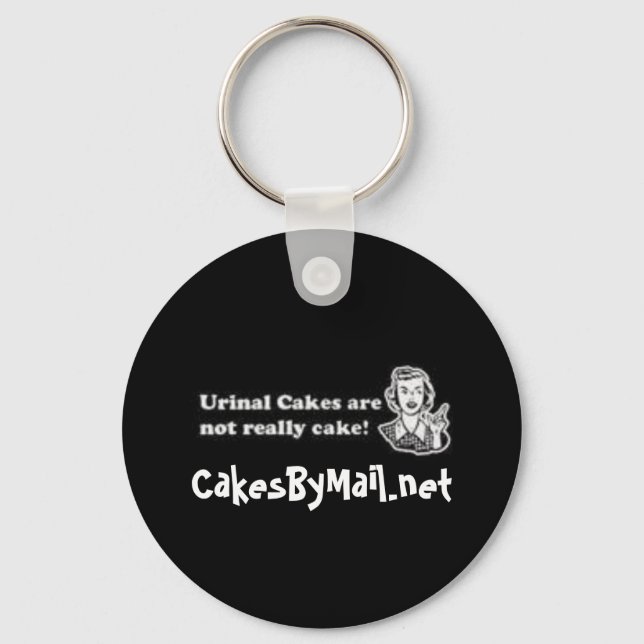 Urincakes Schlüsselanhänger, CakesByMail.net Schlüsselanhänger (Vorderseite)
