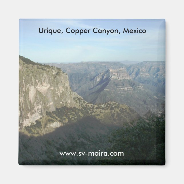 Urique, Copper Canyon, Mexiko Magnet (Vorne)