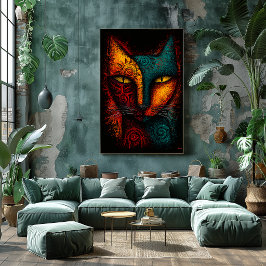 Urkaterakel Abstrakte Kunst – Expressionismus Poster
