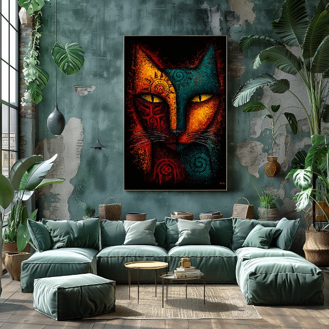 Urkaterakel Abstrakte Kunst – Expressionismus Poster (Von Creator hochgeladen)