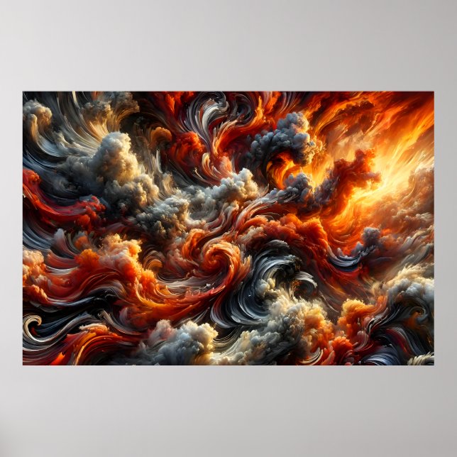 Urkräfte der Natur Poster (Vorne)