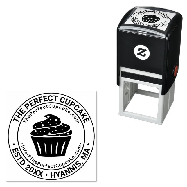 URL des Firmennamens "Cupcake Paake" E-Mail Permastempel (Beispiel)