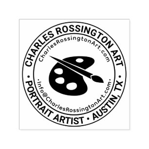 URL des Geschäftsnamens "Artist Palette" E-Mail Permastempel
