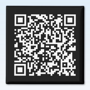 URL eingeben und Scannercode erstellen SCHWARZ-W Magnet
