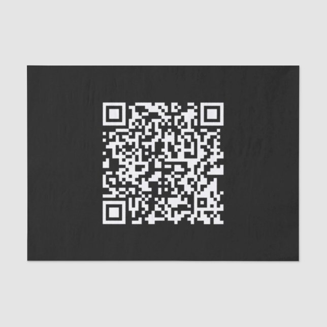 URL eingeben und Scannercode erstellen | SCHWARZ-W Seidenpapier (Vorderseite)