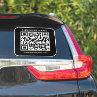 URL-QR-Code-Vorlage für den Firmennamen Benutzerde