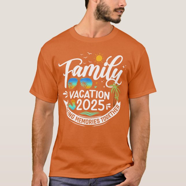 Urlaub 2025 T-Shirt (Vorderseite)