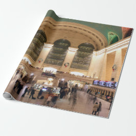 URLAUB AM GRAND CENTRAL STATION Wrapping Paper Geschenkpapier