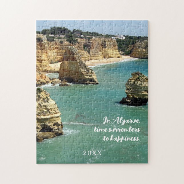 Urlaub an der Algarve in Portugal (Vertikal)