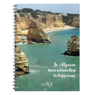 Urlaub an der Algarve in Portugal Notizblock