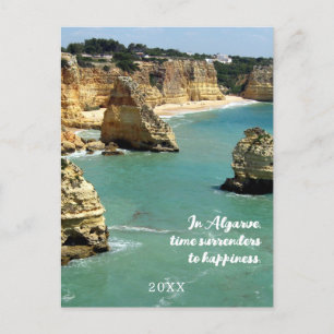 Urlaub an der Algarve in Portugal Postkarte