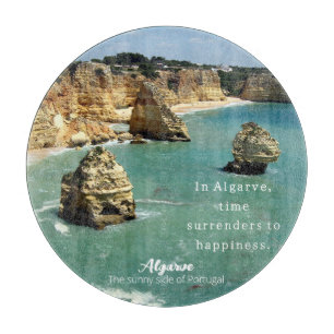 Urlaub an der Algarve in Portugal Schneidebrett
