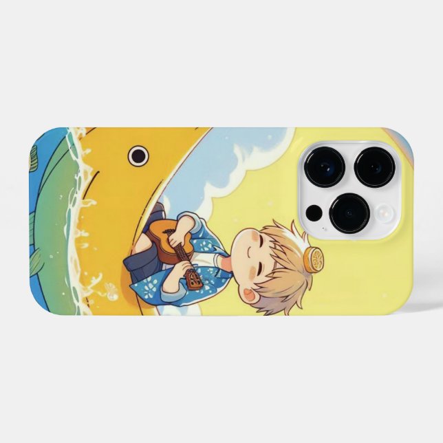 Urlaub auf Bananenfischen iPhone 14 Pro Hülle (Rückseite (Horizontal))