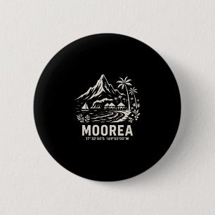 Urlaub auf der Insel Moorea Französisch-Polynesien Button