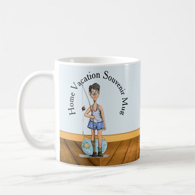 Urlaub auf Hochtouren Kaffeetasse (Links)