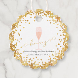 Urlaub! Bachelorette Verlobung Brunch Geschenkanhänger