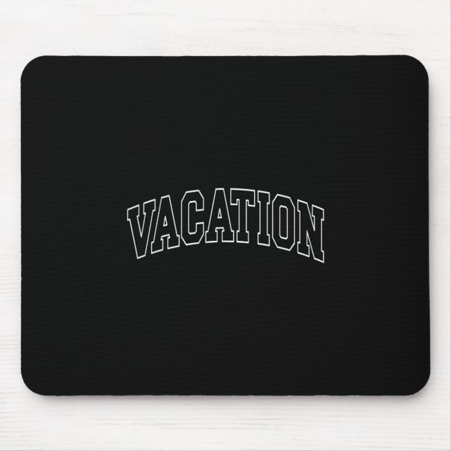 Urlaub - Collegiate University College Campus Va Mousepad (Vorne)