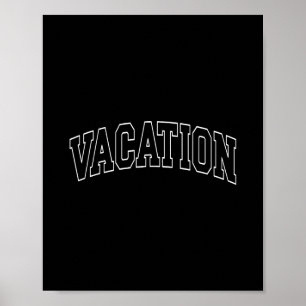 Urlaub - Collegiate University College Campus Va Poster