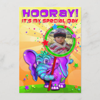 Urlaub! Einladung zum Geburtstag mit "The GiggleBe