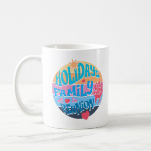 Urlaub Familienzusammenkunft Sommer BBQ Retro-Sonn Kaffeetasse