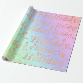 Urlaub, Freizeit, glänzend, Metall, Schrift, Gold, Geschenkpapier