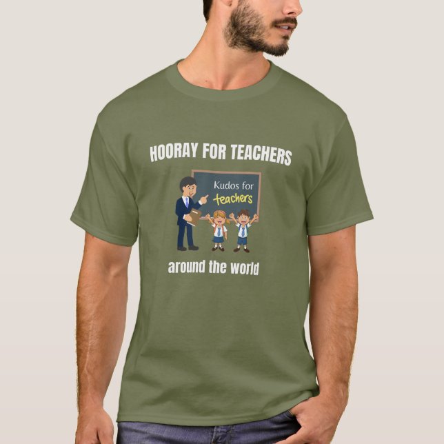 Urlaub für Lehrer auf der ganzen Welt T-Shirt (Vorderseite)